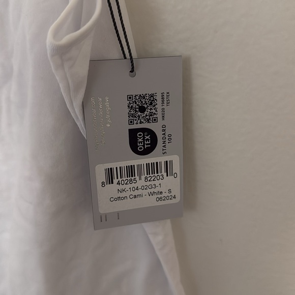 Brand new Negative Underwear cotton cami. Size: small Color: white - Picture 3 of 6